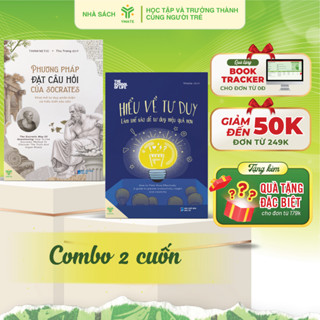  Combo Sách Phương Pháp Đặt Câu Hỏi Của Socrates + Hiểu Về Tư Duy – YMATE Books 