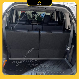 Lót cốp tràn viền/ tràn lưng ghế ô tô Mitsubishi Xpander/Xpander cross 2018-2026_Vitac Brand