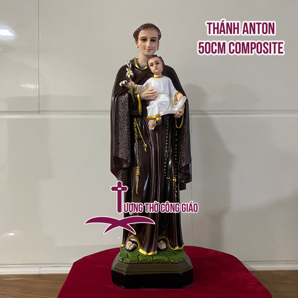 Tượng Thánh An Tôn 50cm, 60cm composite cao cấp