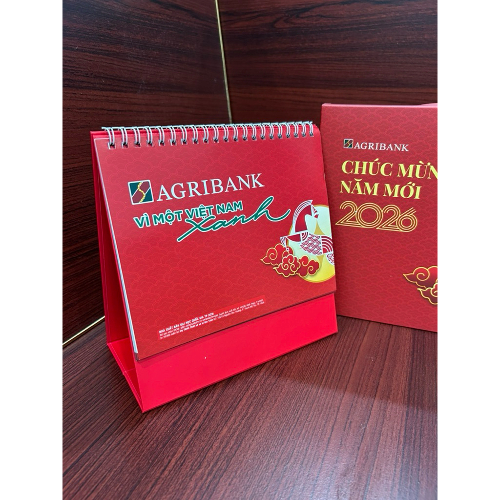 Lịch Bàn Ngân Hàng Agribank 2026