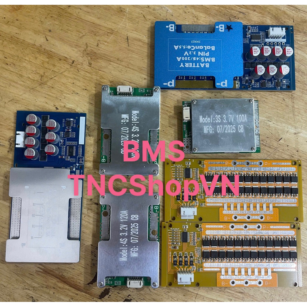 Mạch vàng BMS 4S 100A (CB thụ động)