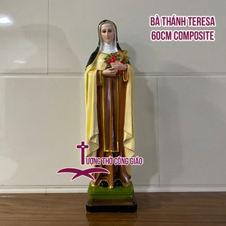 Tượng bà Thánh Teresa 50cm, 60cm composite
