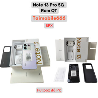  Điện thoại Xiaomi Redmi Note 13 Pro 5G Fullbox likenew 8 128GB Snap 7s Gen 2 