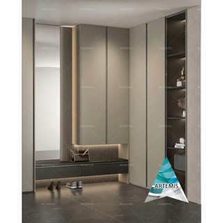 Phông nền Livestream - Chụp ảnh Artemis Decor - Căn phòng nhã nhặn (Có in theo kích thước yêu cầu)