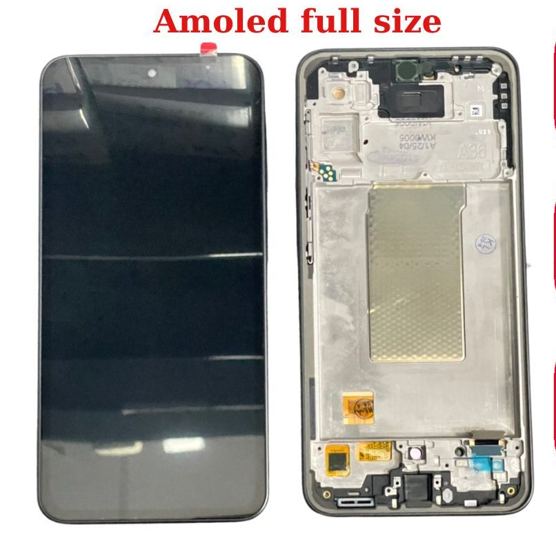 Màn Hình Samsung A36 / A36 5G / A366 Khung Amoled Phôi To (Hãng KTX) ĐP