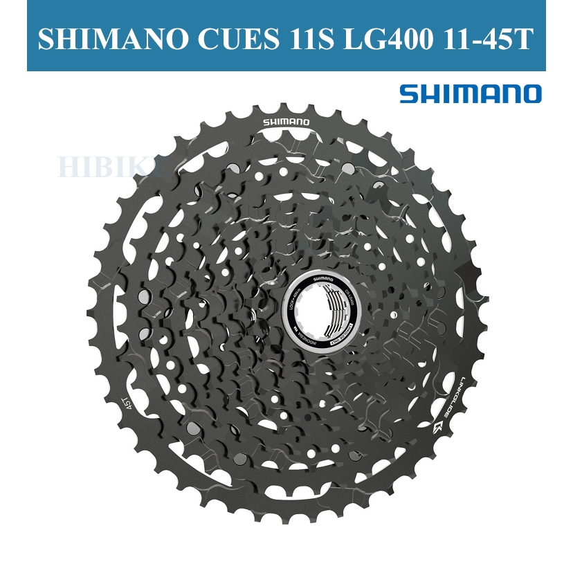 Líp Xe Đạp 11 Tầng Shimano Cues LG400 11-45T Líp Thả 11 Tầng