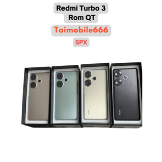  Điện thoại Xiaomi Redmi Turbo 3 fullbox Rom QT Poco F6  Snapdragon 8s Gen 3 