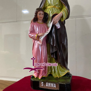 Tượng Bà Thánh Anna 50cm composite cao cấp