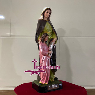 Tượng Bà Thánh Anna 50cm composite cao cấp