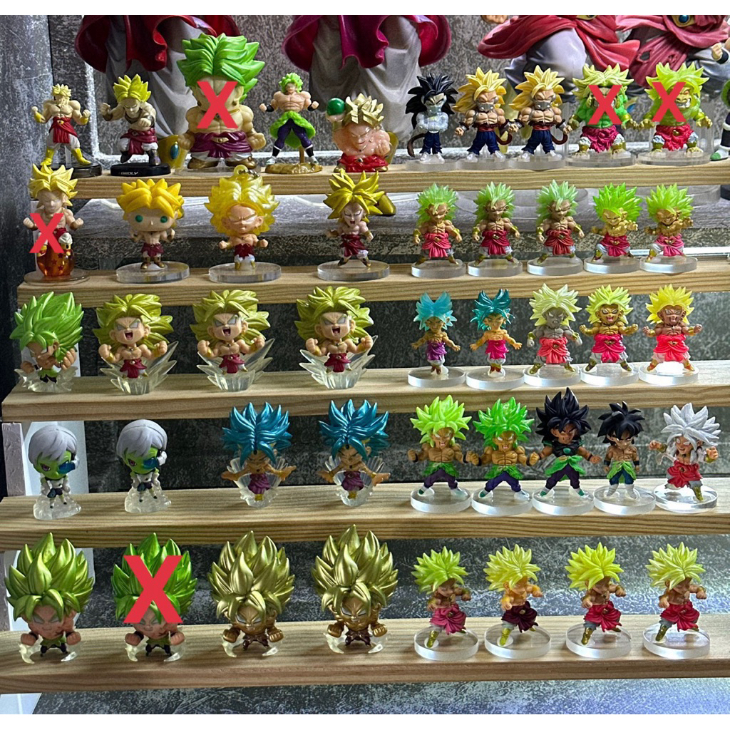 Mô Hình Chính Hãng Broly các dòng Warrior, móc khoá(udm)....