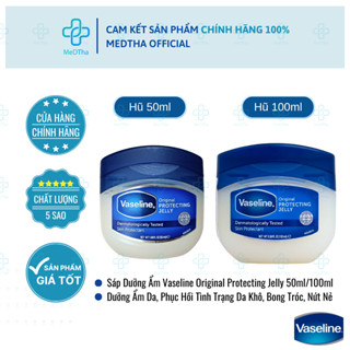  Sáp Dưỡng Ẩm Vaseline Original Protecting Jelly - Dưỡng Ẩm Da Chống Nẻ Dưỡng Môi  50ml 100ml  