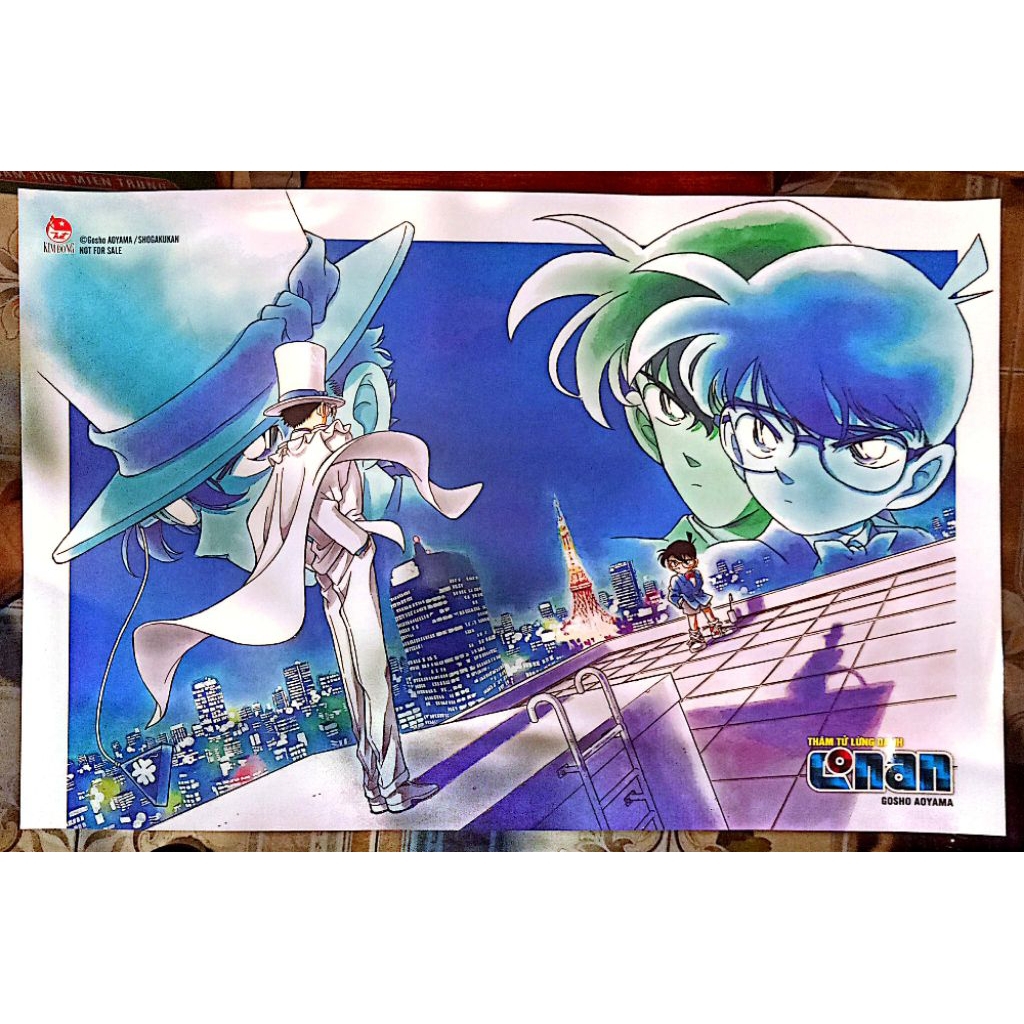 Poster Conan Kaito kid