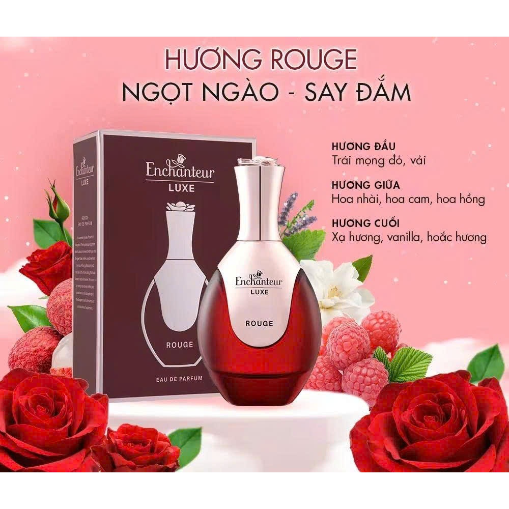 Nước hoa cao cấp Enchanteur Rouge 50ml