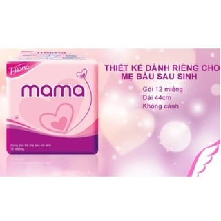 [Tặng 1 miếng] Băng vệ sinh Diana Mama gói 12 miếng cho mẹ bỉm sau sinh