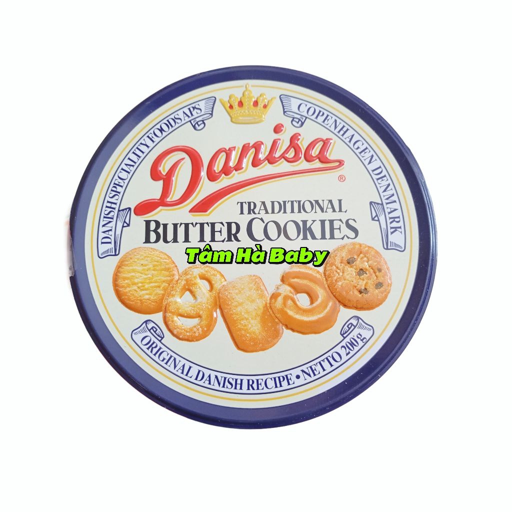 Hộp bánh Danisa Traditional Butter Cookies Mayora