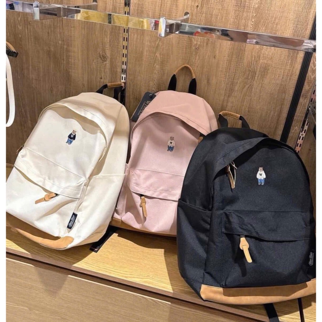 [ CHÍNH HÃNG ] BALO WHOAU STEVE BEAR MẪU MỚI 2025