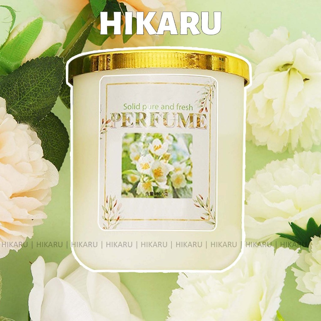 Sáp Thơm Phòng, Sáp Thơm Ô Tô HIKARU Lọ 150ml Mùi Hương Tự Nhiên Lưu Hương Lâu Dài DT240900101