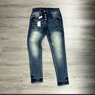  Quần pơ pồ tag mác lụa tổng hợp nhiều mẫu bảng 4 cúc trơn và rách Boy Phố-AHFASHION 