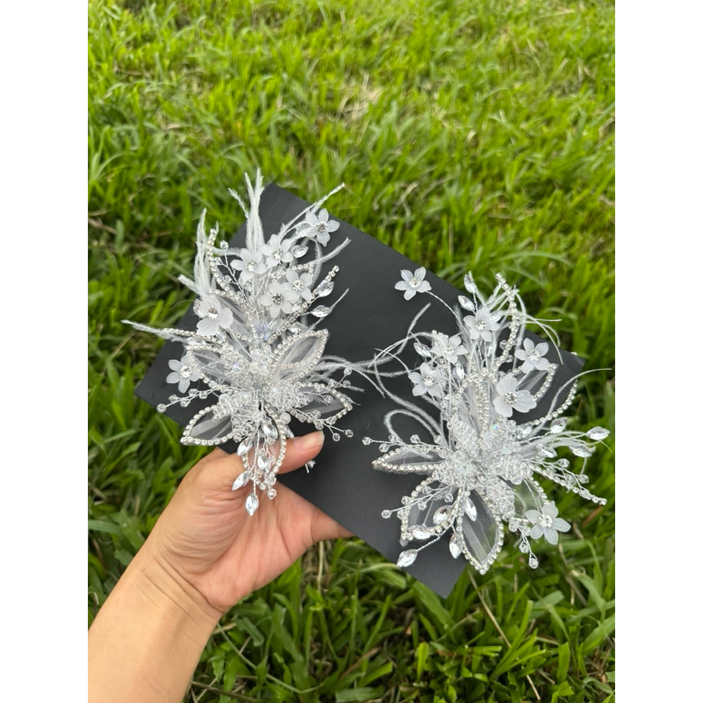 cặp cài tóc cô dâu xinh ( 2 cài)