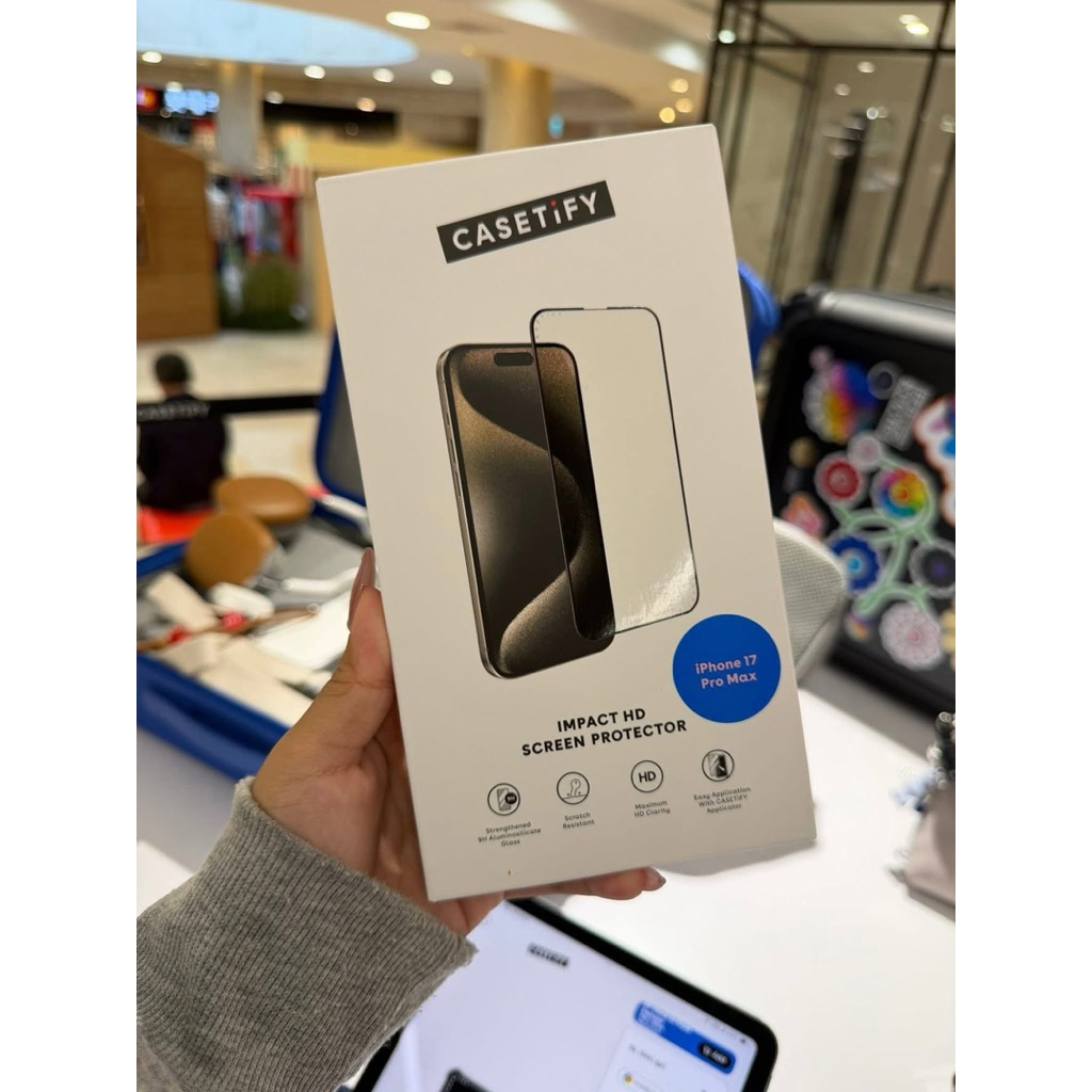 [Chính Hãng] Cường lực Casetify iPhone 16 Pro/ 16 Pro Max / 17 Pro Max CAO CẤP TỪ HÃNG CASETIFY