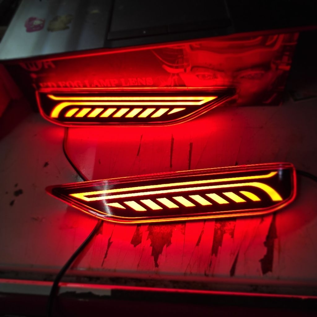 Led cản sau Xpander 2018-2021 3 chế độ lắp cho đèn nằm ngang