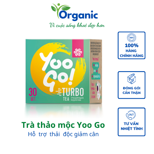 Trà Yoo go Turbo Tea Body T Siberian Health - ( 30 túi/hộp )