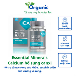 Date 1/2027 Viên uống bổ sung canxi Essential Minerals Calcium - Siberian Wellness - 60 viên