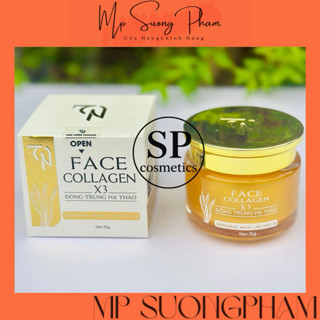  KEM FACE COLLAGEN X3 ĐÔNG TRÙNG HẠ THẢO - KEM FACE NGÀY MP ĐÔNG ANH NGUYỄN HUỲNH NHƯ HỘP 15G 