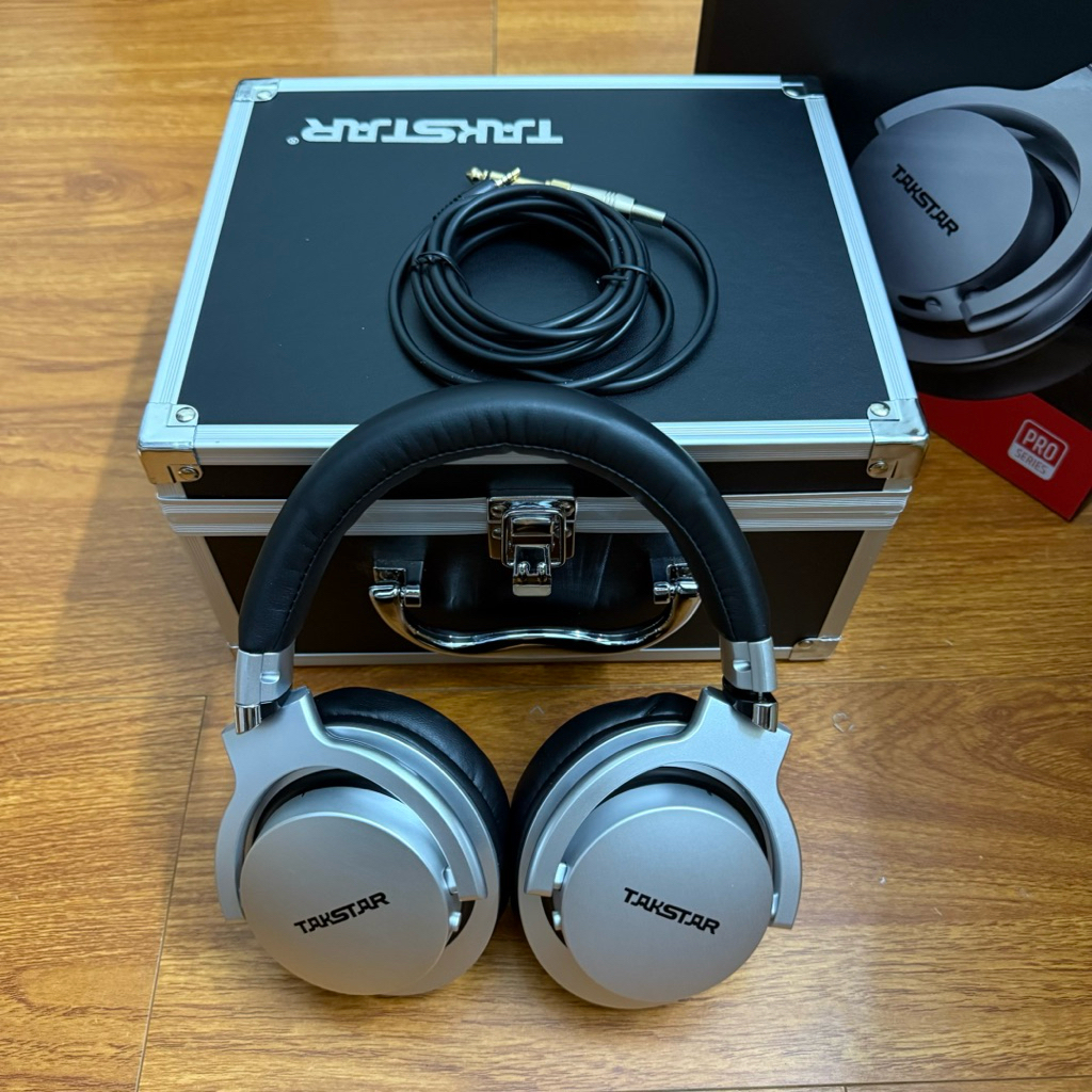 Tai kiểm âm cao cấp TAKSTAR PRO 82 bản Gen 2(2025),âm thanh chất lượng,hàng cao cấp kèm dây cắm vani