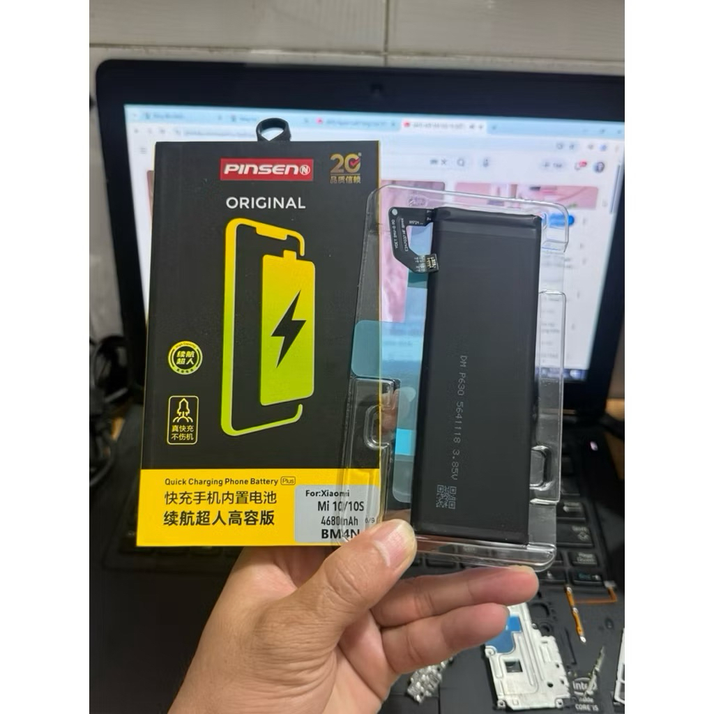 PIN MI 10 5G / MI 10S 5G ZIN PIÍNEN MÃ BM4N DUNG LƯỢNG CHUẨN 4680MAH