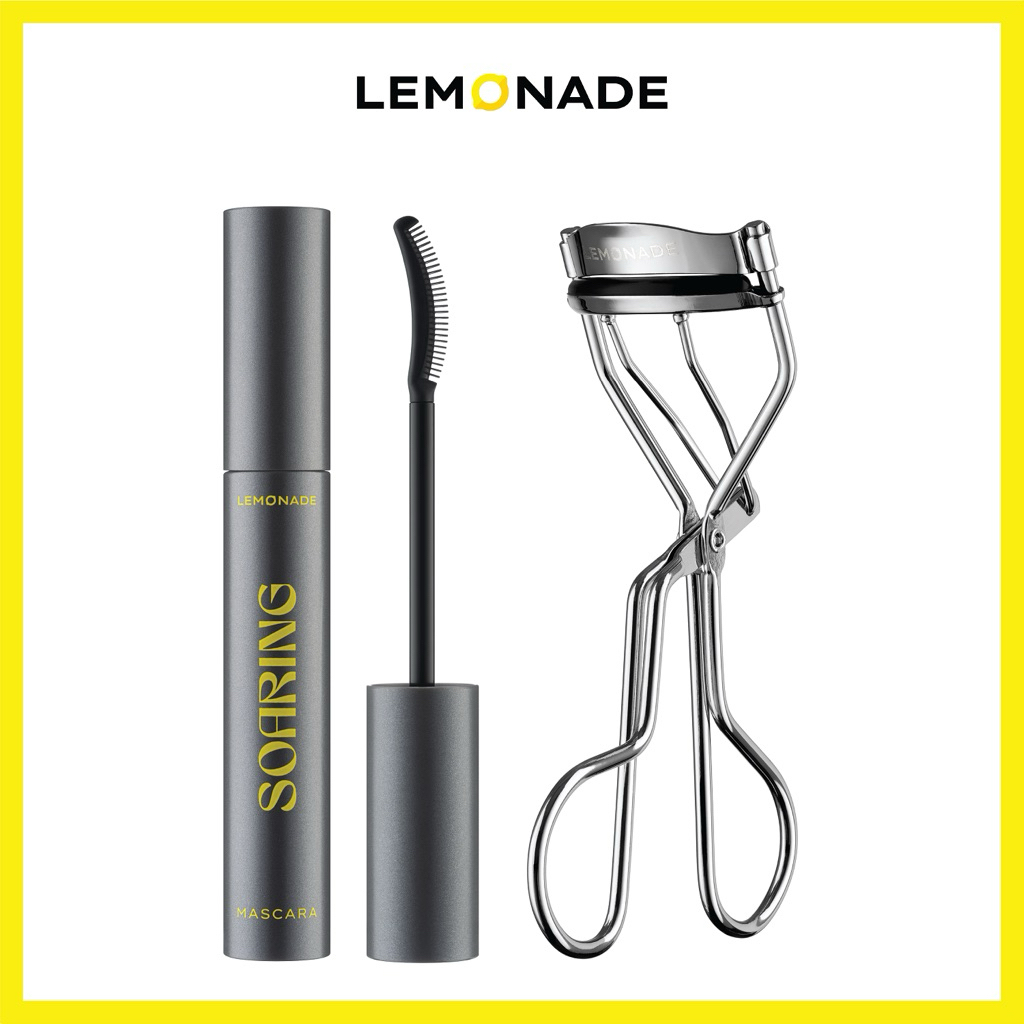 Combo Chuốt Mi Mascara & Kẹp Mi Cong Lâu Lemonade Curler