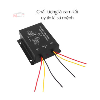 Bộ đổi nguồn ô tô 24V sang 12V 20A/30A Efficient Car Power Supply Transformer – nguồn giảm áp xe tải, xe container, Maut