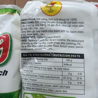 1kg bột năng không Cholesterol, không chất bảo quản