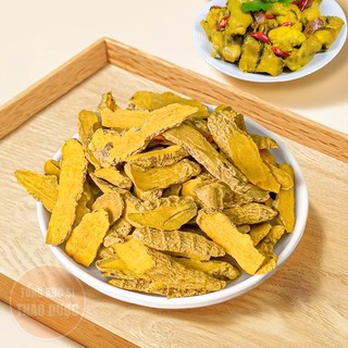 Nghệ vàng khô 100g, nghệ khô thái phiến, khương hoàng, uất kim, dùng pha uống, nấu ăn
