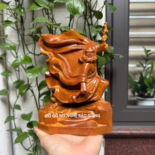 Tượng đạt ma sư tổ gỗ bách thơm