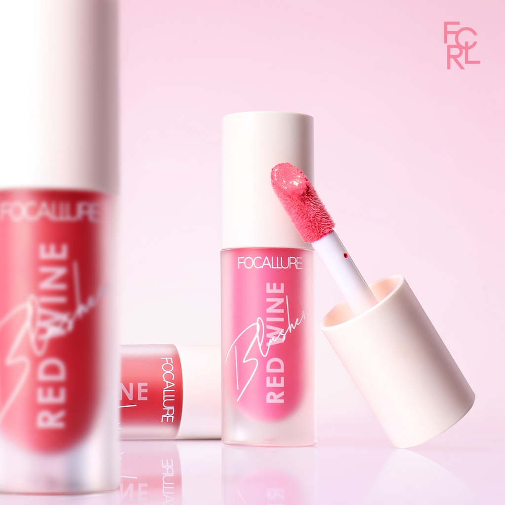 FOCALLURE Má hồng dạng kem Hangover Red Wine 4 màu đẹp tự nhiên 5g | BigBuy360 - bigbuy360.vn