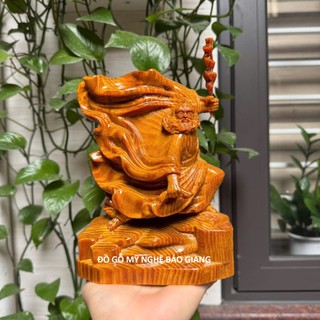 Tượng đạt ma sư tổ gỗ bách thơm