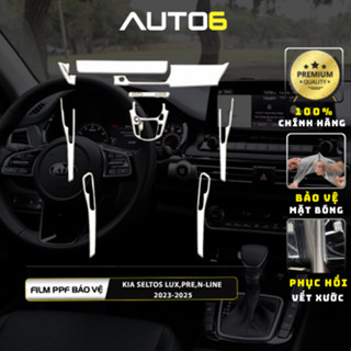  KIA SELTOS 2024-2025: Film dán PPF CAO CẤP Trong suốt chống xước che mờ vết xước nội thất ô tô - AUTO6 