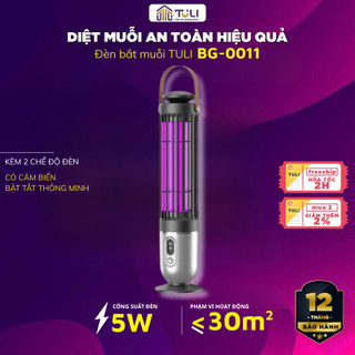  Đèn Bắt Muỗi Thế Hệ Mới TULI BG-011 Cảm Biến Bật Tắt Kiêm Đèn Ngủ Thu Hút Diệt Muỗi Côn Trùng 