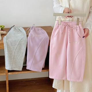   18-60kg  Quần nỉ bé gái Bongkids quần thu đông bé gái quần dài chất liệu nỉ 2 da QC đủ sz cho bé từ 18 - 55kg - QN5 