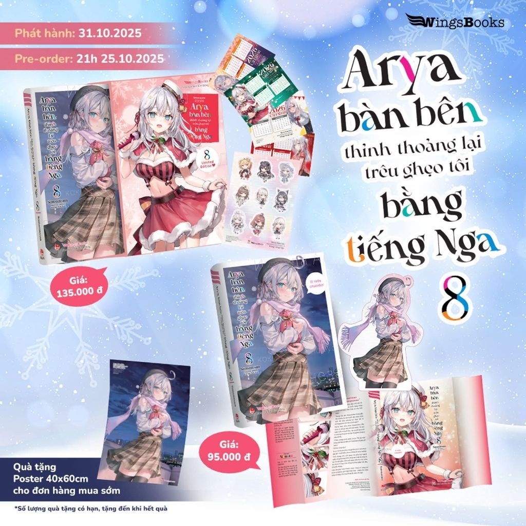 Arya Bàn Bên Thỉnh Thoảng Lại Trêu Ghẹo Tôi Bằng Tiếng Nga - Tập 8 - Bản Giới Hạn