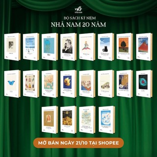  Bộ sách Ấn bản đặc biệt kỷ niệm 20 năm Nhã Nam - Bìa Cứng  Ấn bản có số ngẫu nhiên   Nhã Nam HCM  