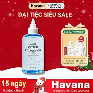  Nước Hoa Hồng JUMISO Waterfull Hyaluronic Acid Toner 250ml 