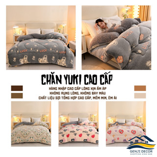  Chăn Lông Cừu YUKI Hàng Về Đón Gió Mùa Chăn mùa đông hàng nhập ấm áp 