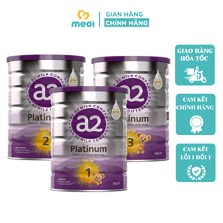  Sữa A2 Platinum số 1 2 3 4 cho bé phát triển toàn diện Lon 900g - Mẹ Ơi 