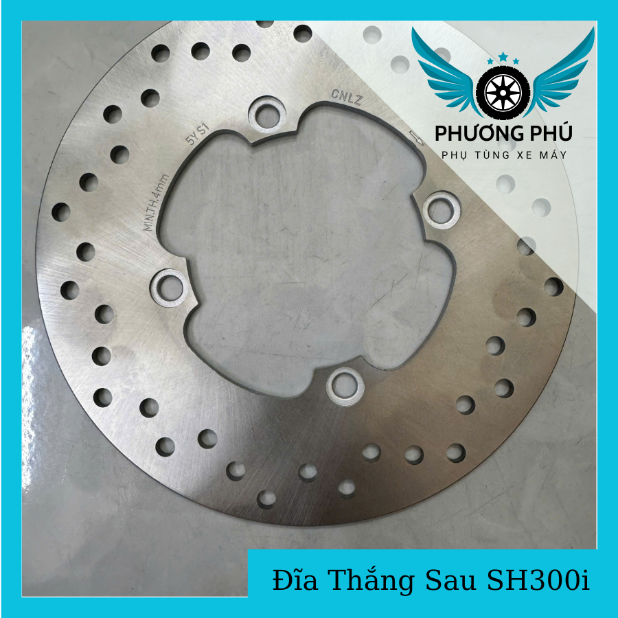 Đĩa Thắng Trước  Sau SH300i (2017-2022)