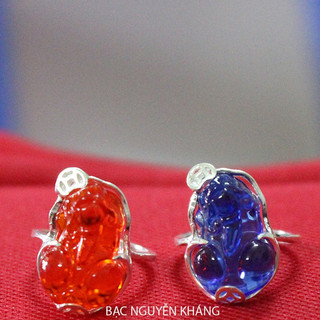 Nhẫn tỳ hưu bạc ta, đá phong thủy