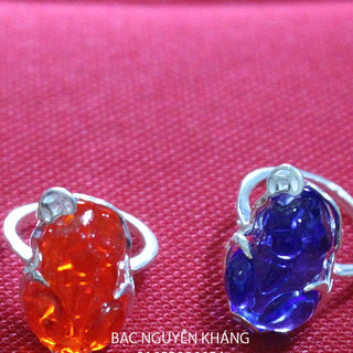 Nhẫn tỳ hưu bạc ta, đá phong thủy