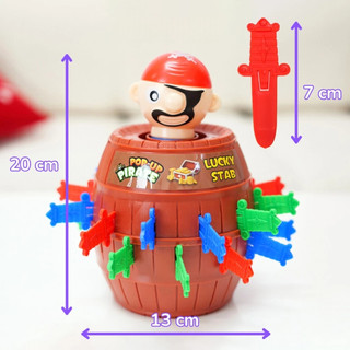 Đồ Chơi Đâm Hải Tặc Size Lớn 24 Kiếm 20cm, Trò Chơi Gia Đình Vui Nhộn