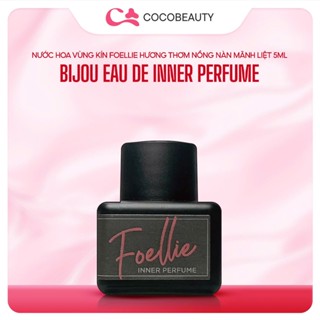  Nước Hoa Vùng Kín Hương Thơm Nồng Nàn Mãnh Liệt Foellie Eau De Innerb Perfume 5ml - Bijou Best Seller  MÀU ĐEN  